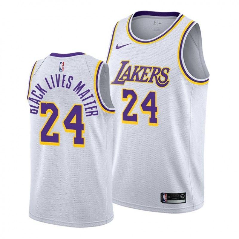 Men Kobe Bryant Los Angeles Lakers Black Lives Matter 2020 Statement NBA Jersey->customized nba jersey->Custom Jersey